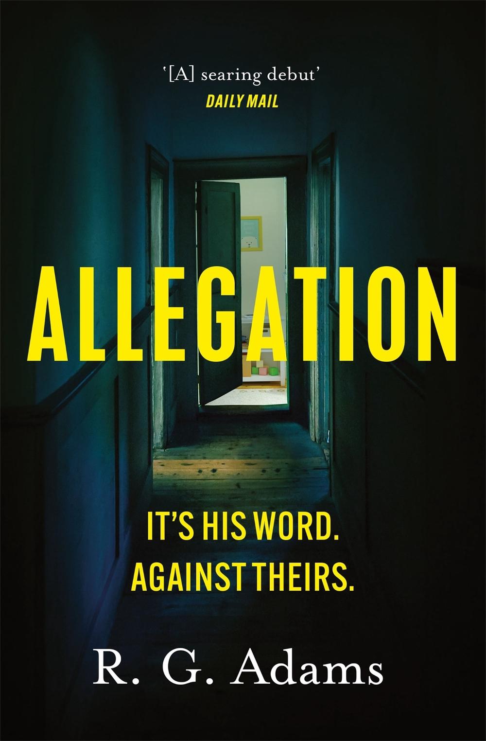 Allegation by R.G. Adams - ISBN: 9781529404678
