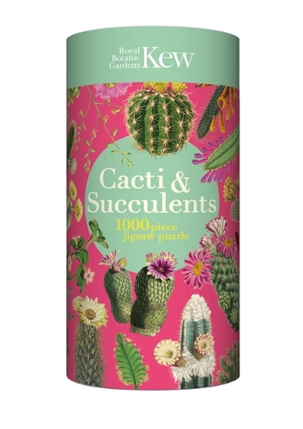 Kew Jigsaw Puzzle: Succulents & Cacti by Kew Royal Botanic Gardens - ISBN: 9781529450163