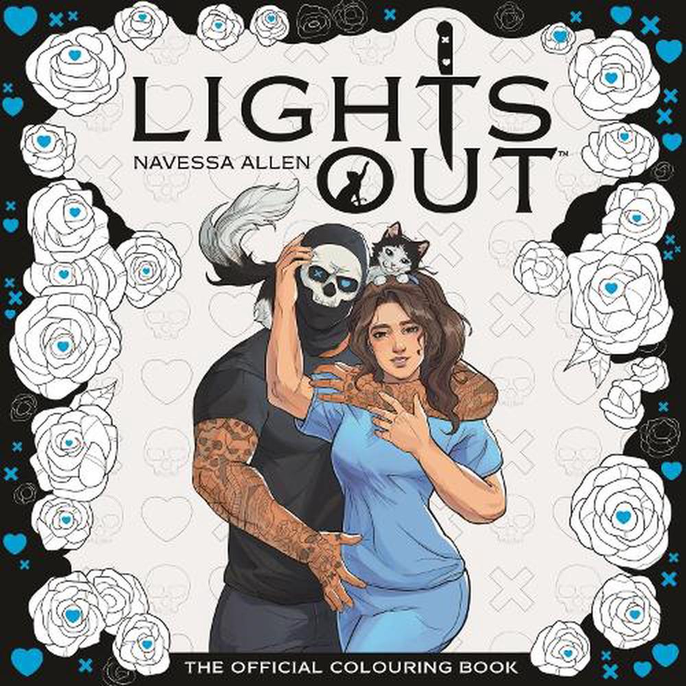 Lights Out: The Official Colouring Book by Navessa Allen - ISBN: 9781529453508