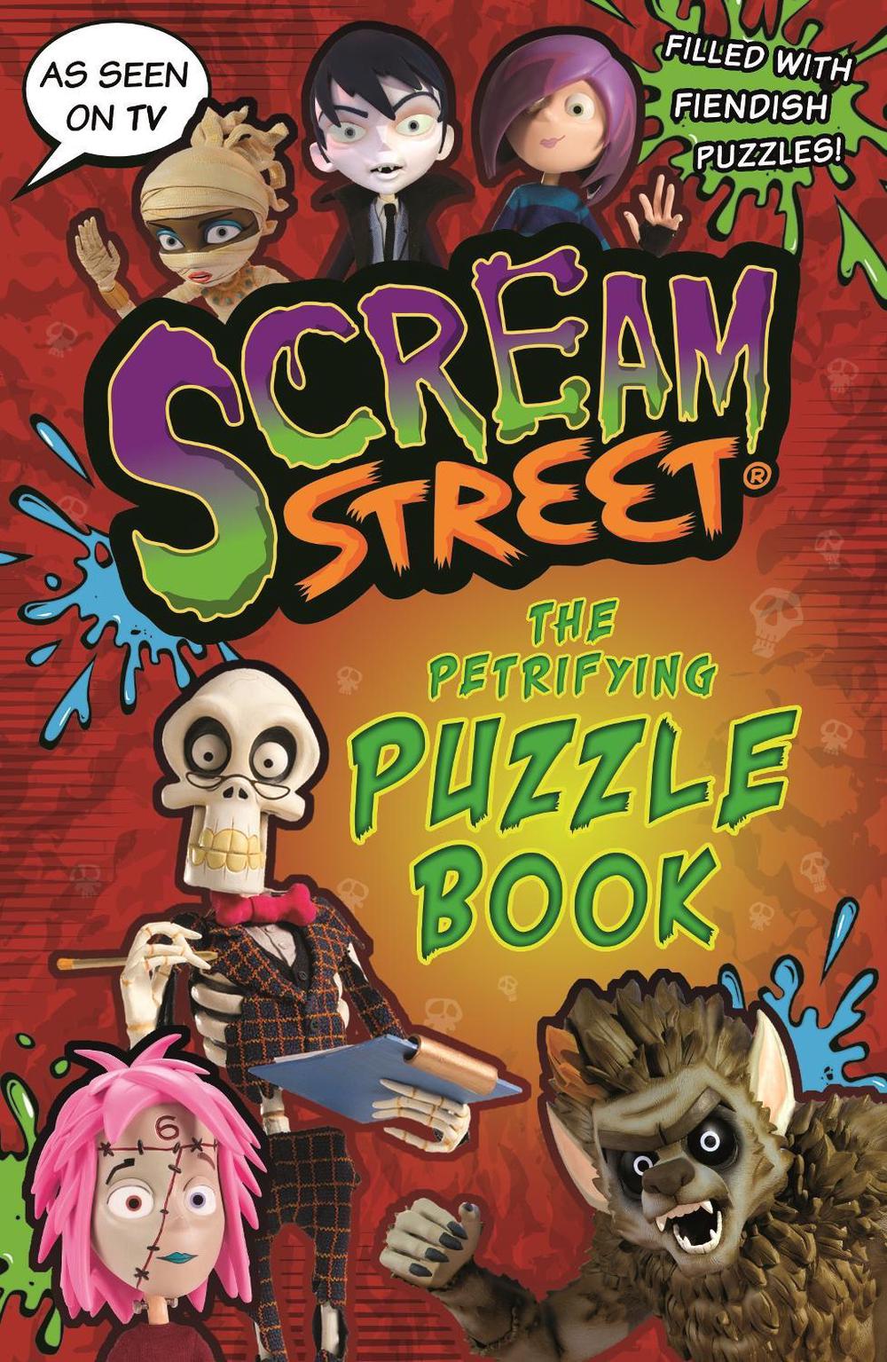 Scream Street: The Petrifying Puzzle Book, 9781529503814