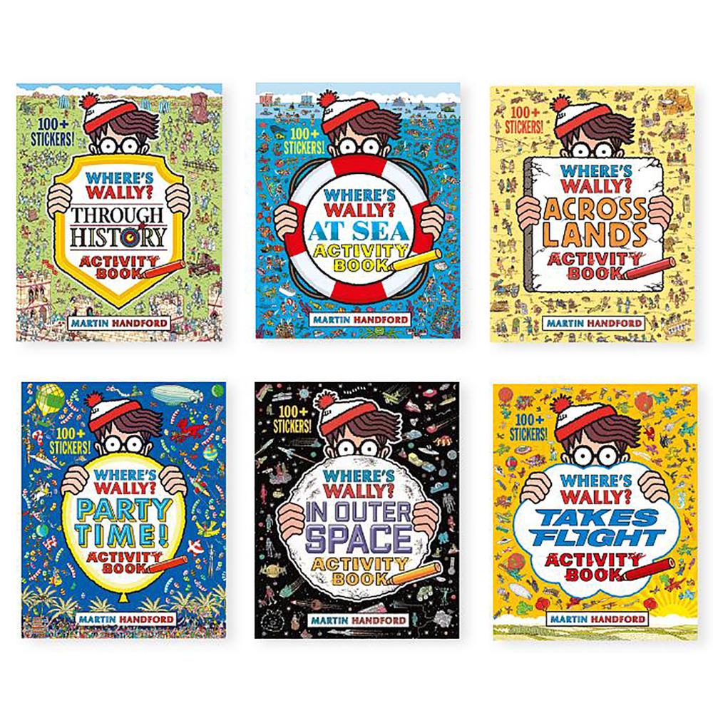 Where's Wally Activity Book Pack By Martin Handford, Paperback ...