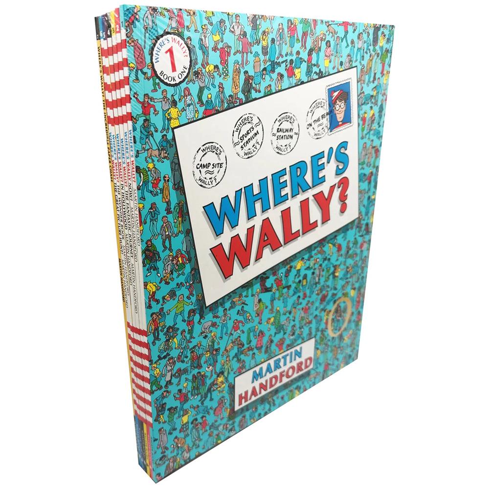 Where's Wally Classic 7 Book Pack By Martin Handford, Paperback ...