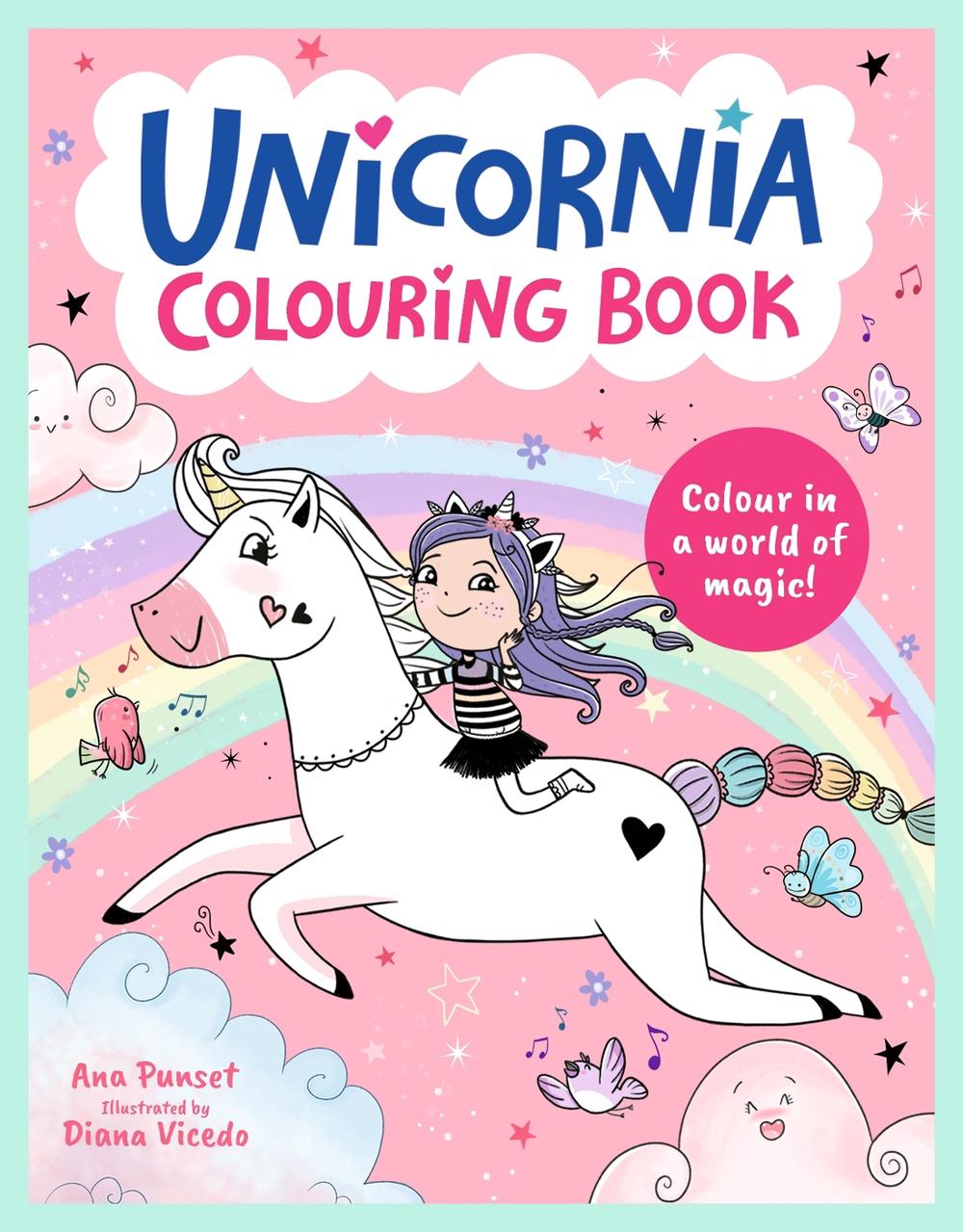 Unicornia Colouring Book by Ana Punset - ISBN: 9781529535778