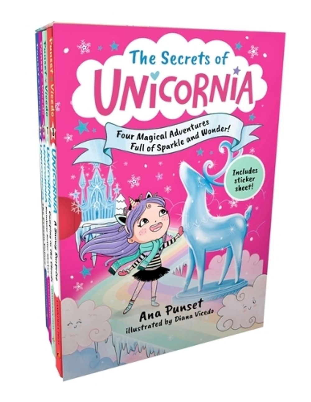 The Secrets of Unicornia: Four Magical Adventures Full of Sparkle and Wonder! by Ana Punset - ISBN: 9781529537147