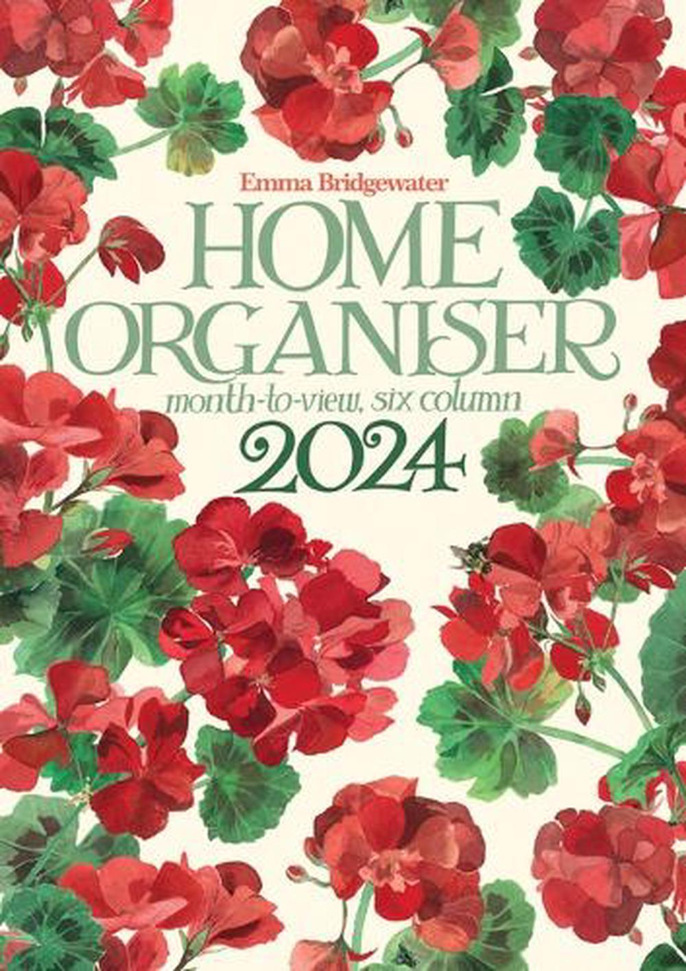 2024 Emma Bridgewater Geraniums Planner A3 by Carousel Calendars