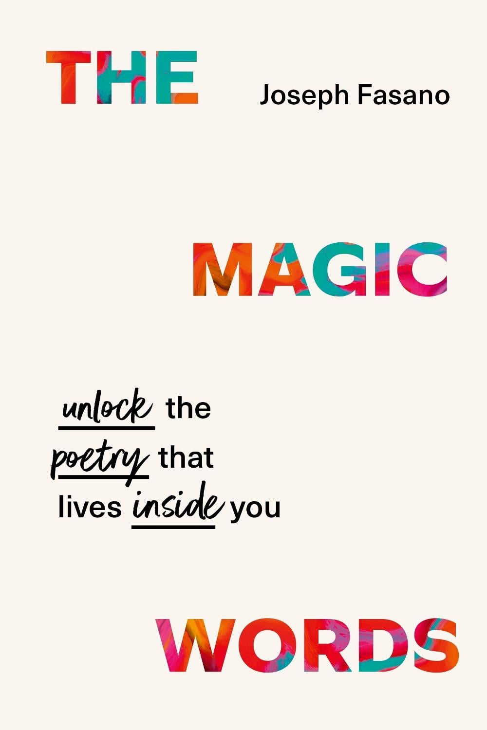 The Magic Words by Joseph Fasano - ISBN: 9781529932928