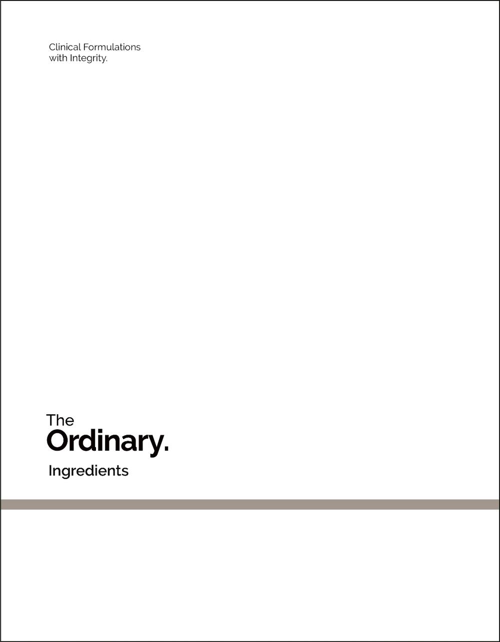 The Ordinary, 9781529955545