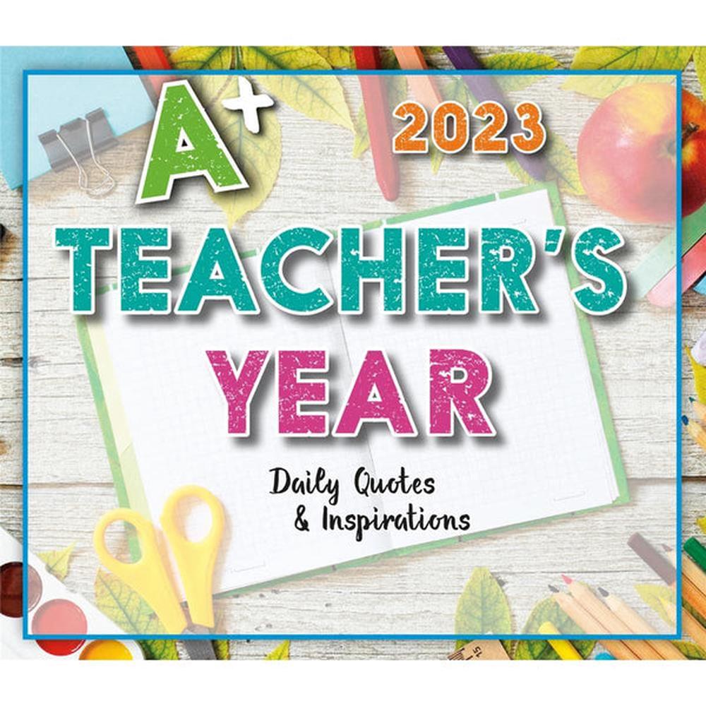 Teacher's Year 2023 Daily, 9781531917258