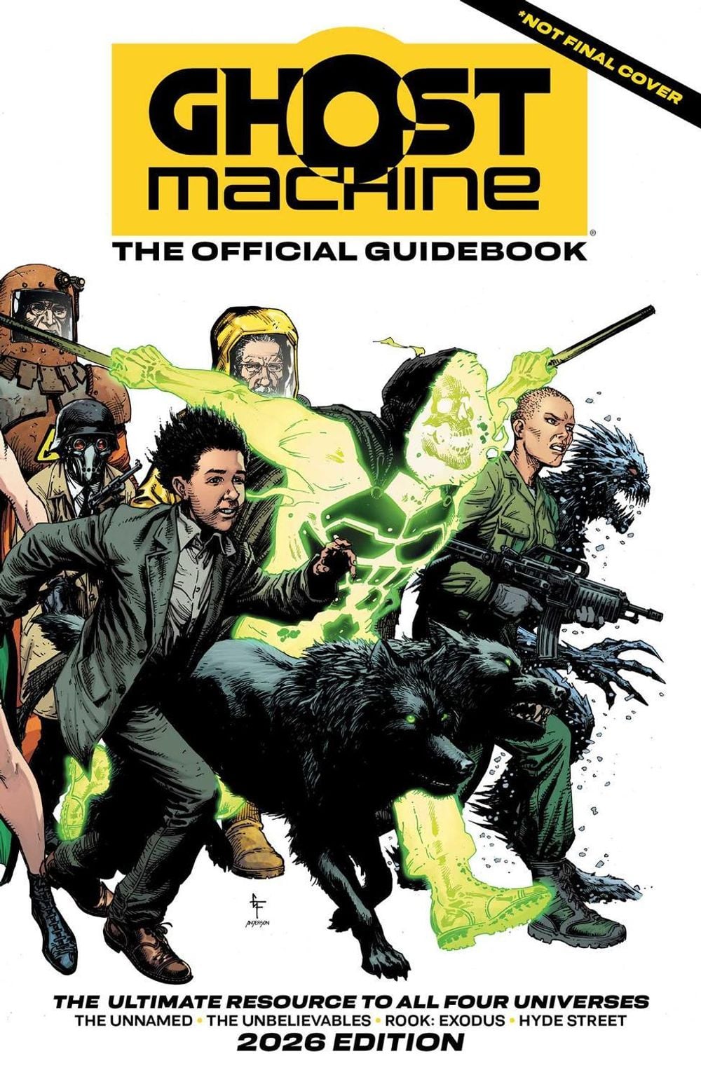 The Ghost Machine Guidebook by Geoff Johns - ISBN: 9781534333666