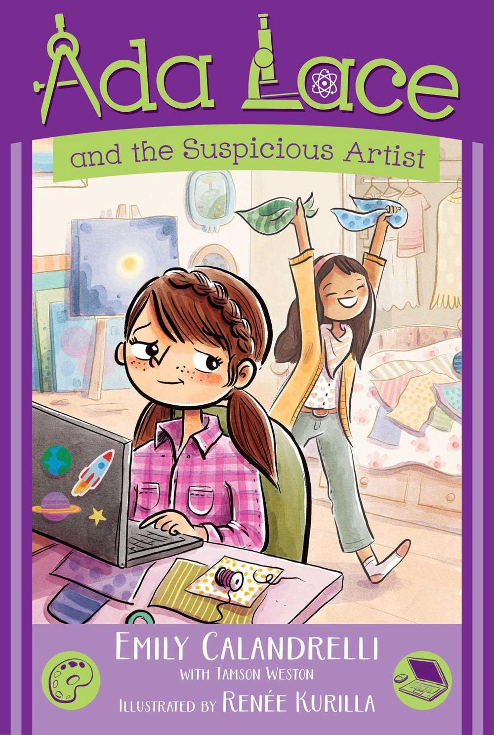 Ada Lace and the Suspicious Artist by Emily Calandrelli - ISBN: 9781534416888