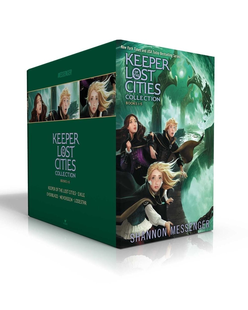 Keeper of the Lost Cities Collection Books 1-5 (Boxed Set) by Shannon Messenger - ISBN: 9781534428508