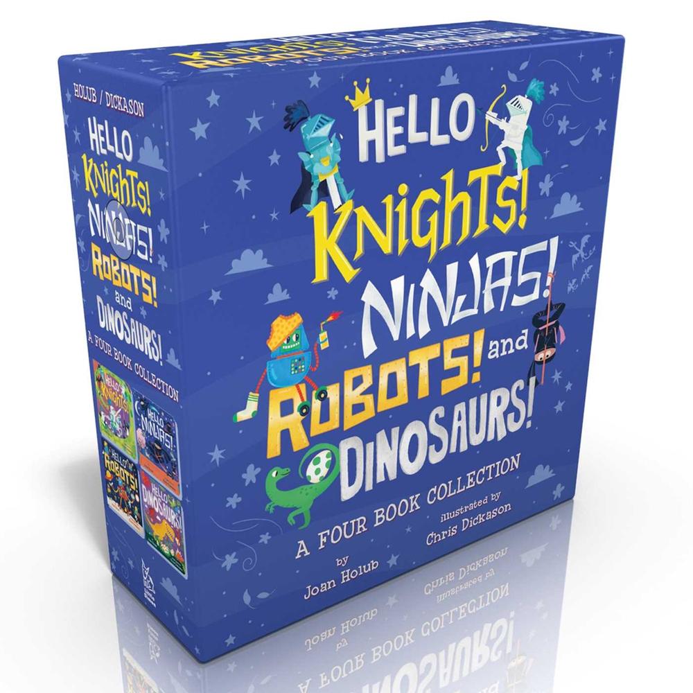 Hello Knights! Ninjas! Robots! and Dinosaurs! (Boxed Set) by Joan Holub - ISBN: 9781534443204