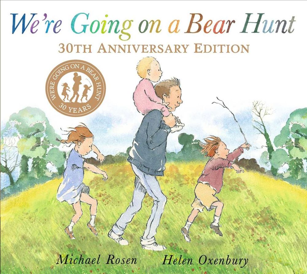 "We're Going On A Bear Hunt" 30th Anniversary Board Book - Very Good Condition