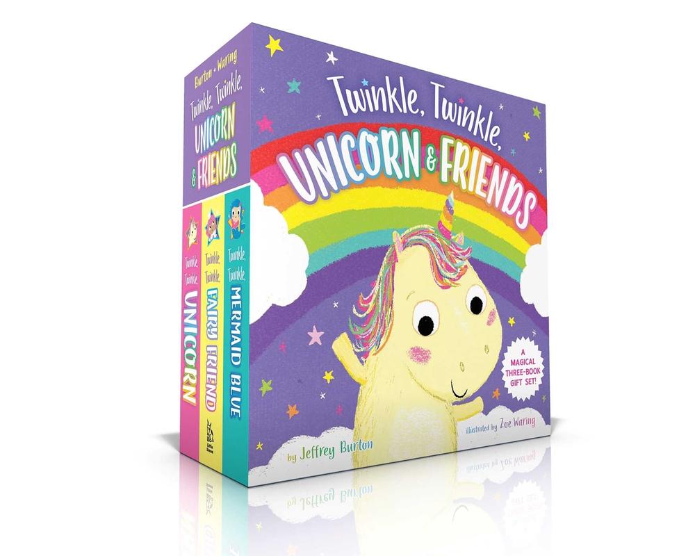 Twinkle, Twinkle, Unicorn & Friends Collection: Twinkle, Twinkle, Unicorn; Twinkle, Twinkle, Fairy Friend; Twinkle, Twinkle, Mermaid Blue by Jeffrey Burton - ISBN: 9781534471191