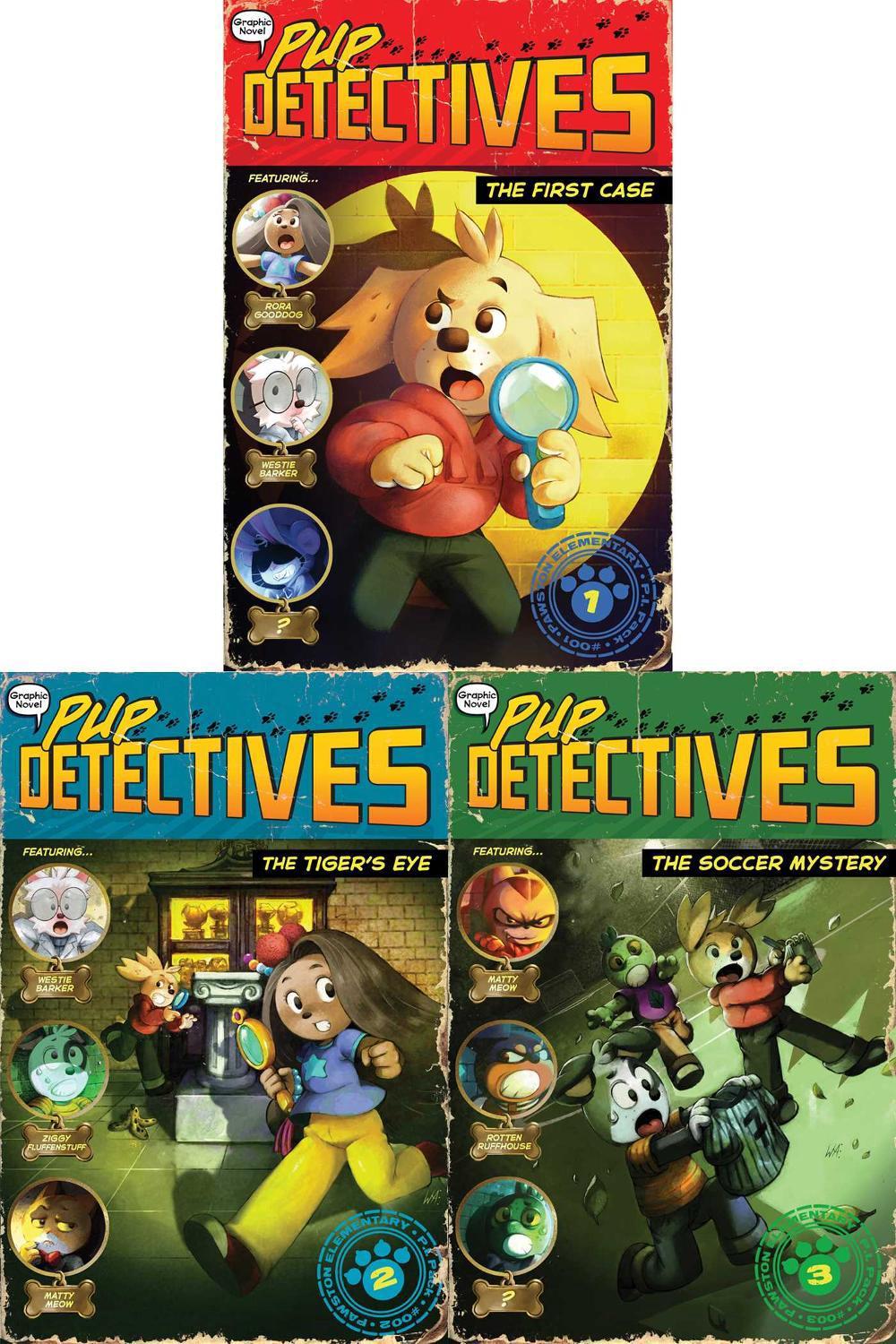 Pup Detectives The Graphic Novel Collected Set by Felix Gumpaw - ISBN: 9781534495685