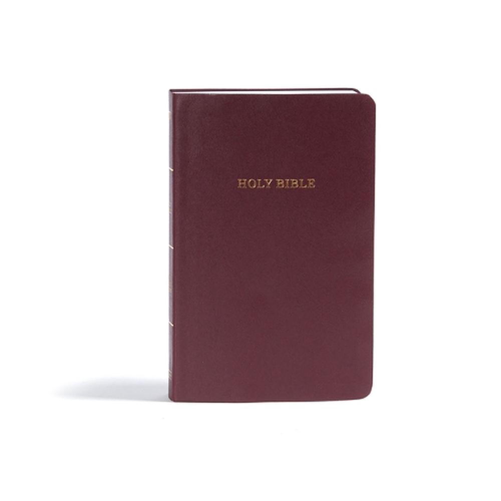 KJV Gift and Award Bible, Burgundy Imitation Leather, 9781535990905