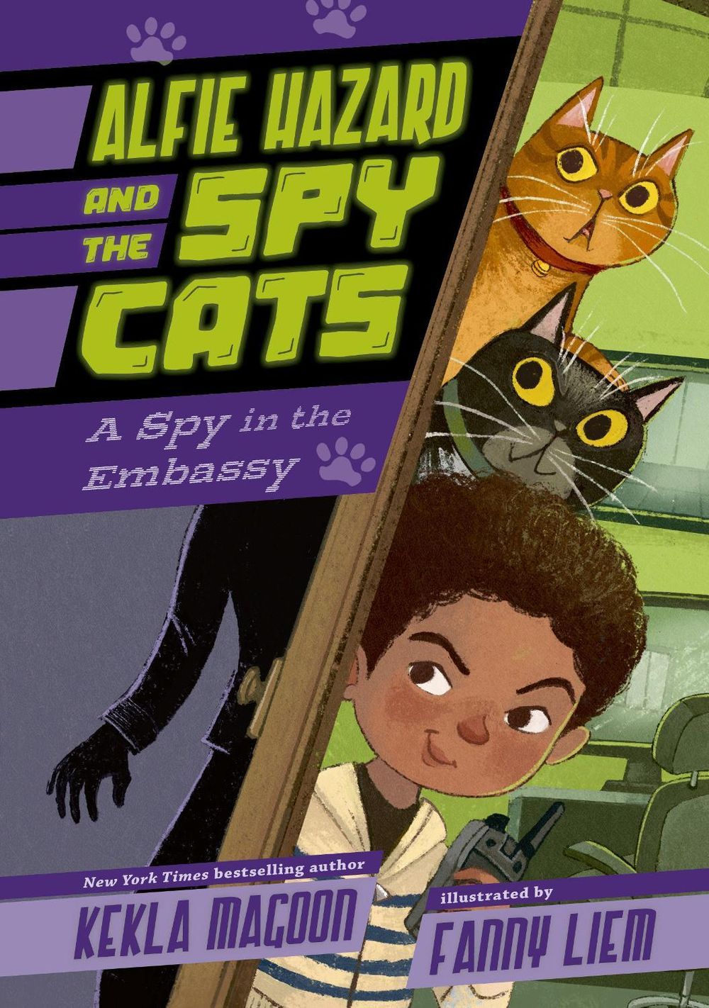 Alfie Hazard and the Spy Cats: A Spy in the Embassy by Kekla Magoon - ISBN: 9781536240894