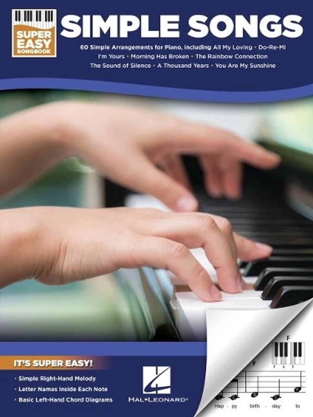 Simple Songs - Super Easy Songbook, 9781540084224