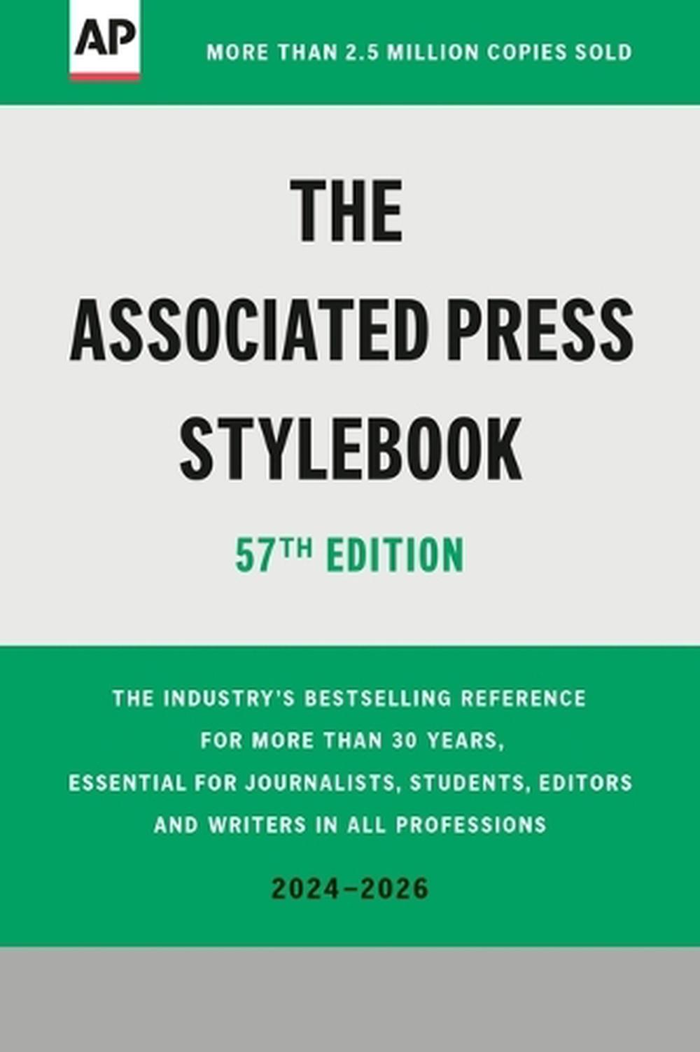 ASSOCIATED PRESS STYLEBK 2024 2026, 9781541605114