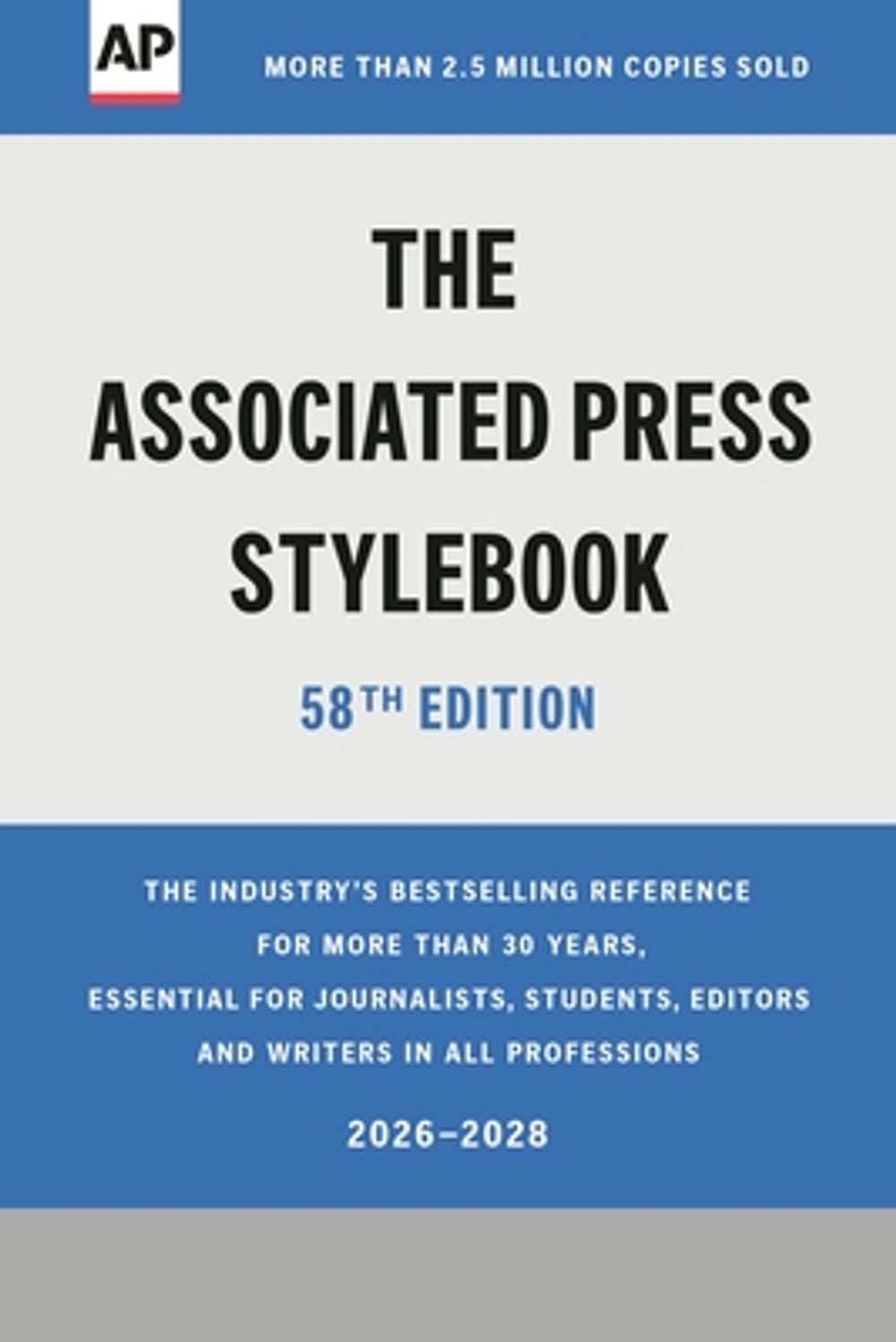 The Associated Press Stylebook: 2026-2028 by Associated Press - ISBN: 9781541608610