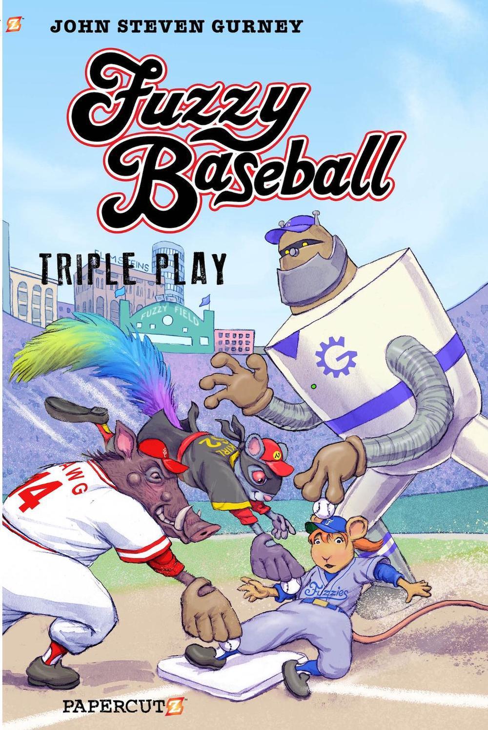 Fuzzy Baseball 3-in-1 by John Steven Gurney - ISBN: 9781545809051