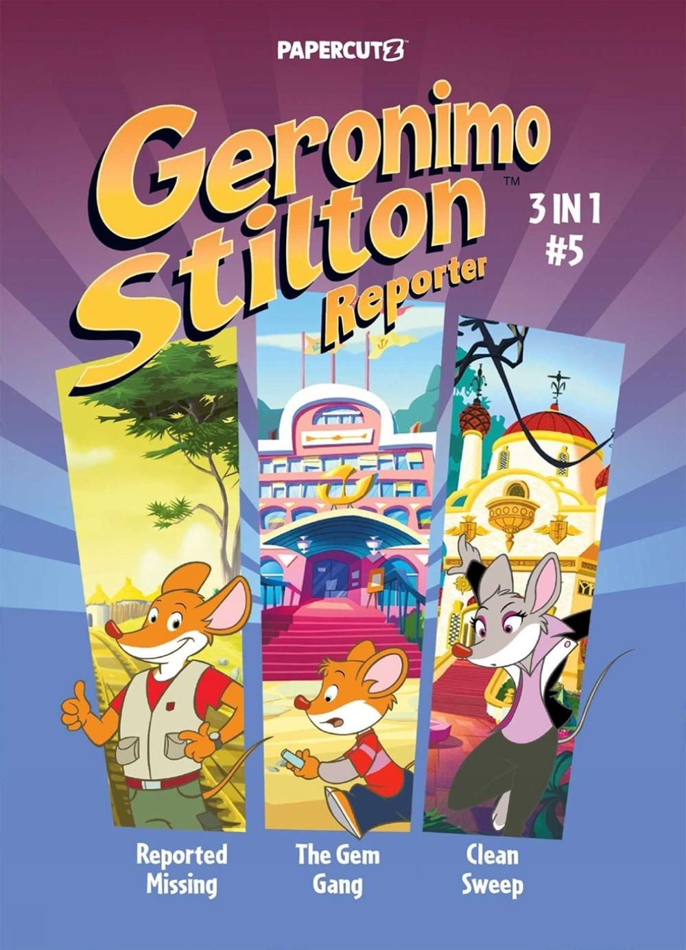 Geronimo Stilton Reporter 3 in 1 Vol. 5, 9781545811924