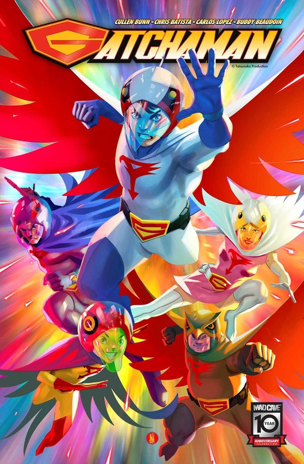 Gatchaman Vol. 1 by Cullen Bunn - ISBN: 9781545812266