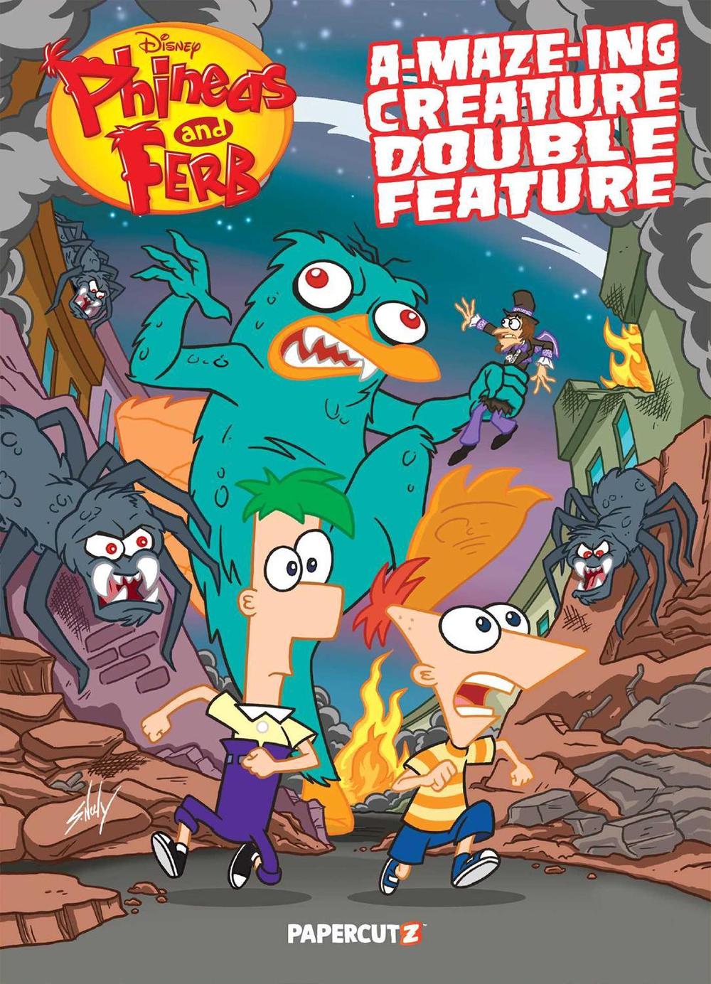 Phineas and Ferb's A-MAZE-ing Creature Double Feature by Scott Peterson - ISBN: 9781545813225