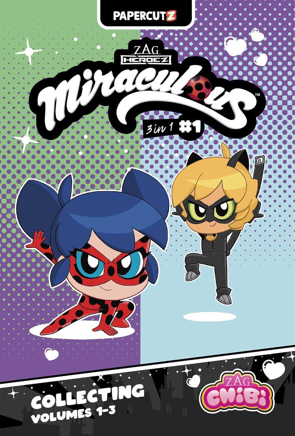 Miraculous Chibi 3 in 1 Vol. 1, 9781545820360