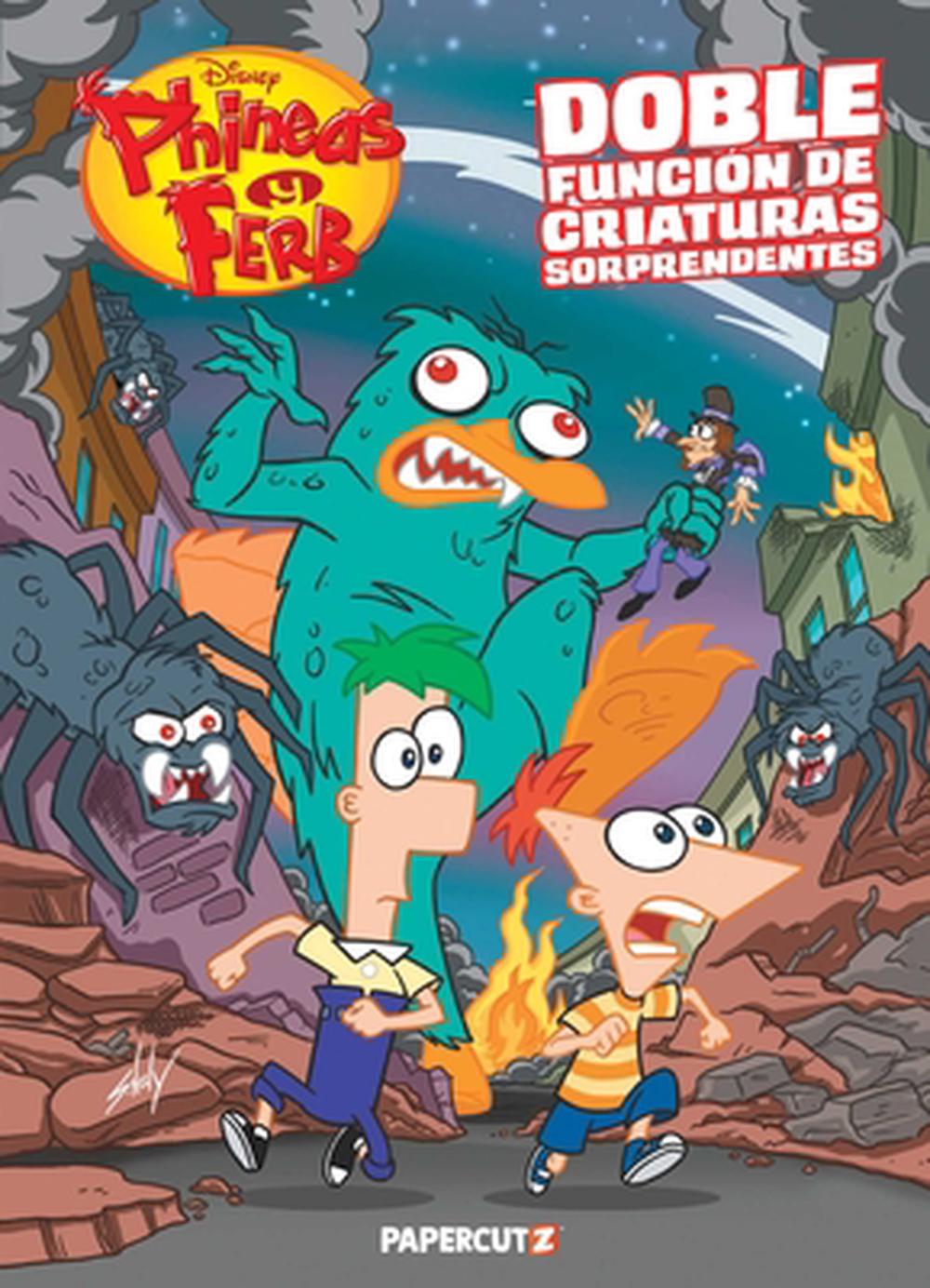 Phineas and Ferb Doble Funcion de Criaturas Sorprendentes (Spanish Language) by The Disney Comics Group - ISBN: 9781545820957