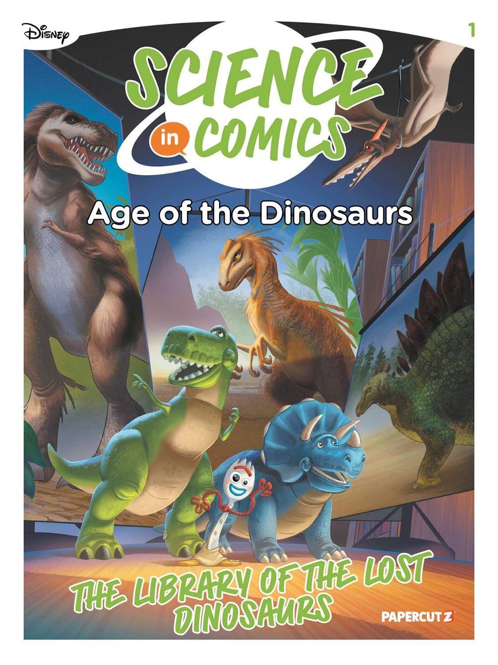 Disney Science in Comics: Age of the Dinosaurs by Professor Stefano Broccoli - ISBN: 9781545826454
