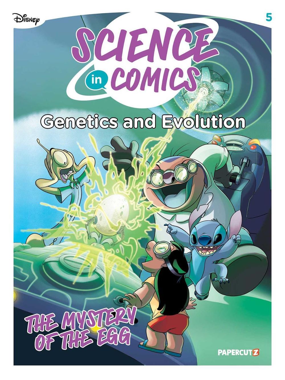 Disney Science in Comics: Genetics and Evolution by Dr. Silvia Bencivelli - ISBN: 9781545833759