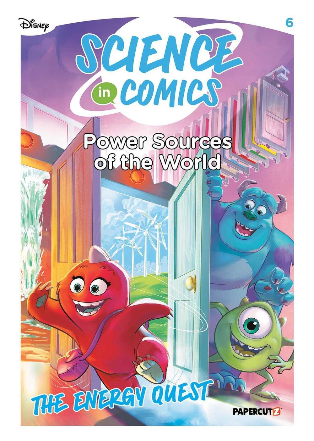 Disney Science in Comics: Power Sources of the World by Professor Fabio Fracas - ISBN: 9781545834145