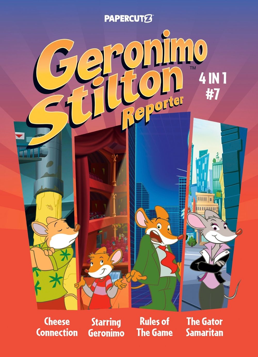 Geronimo Stilton Reporter 4-in-1 Vol. 7 by Geronimo Stilton - ISBN: 9781545835890