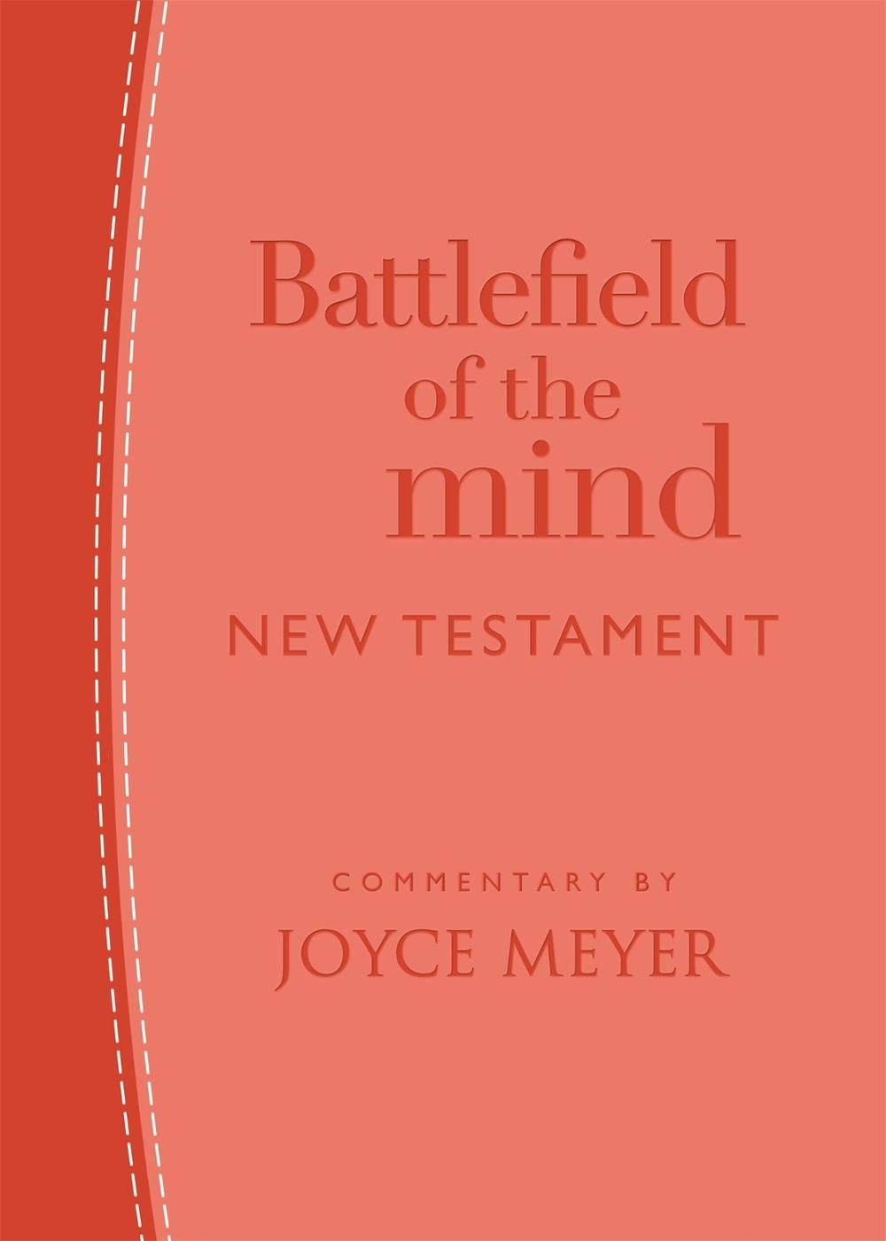 Battlefield of the Mind New Testament (Coral Leather), 9781546013464