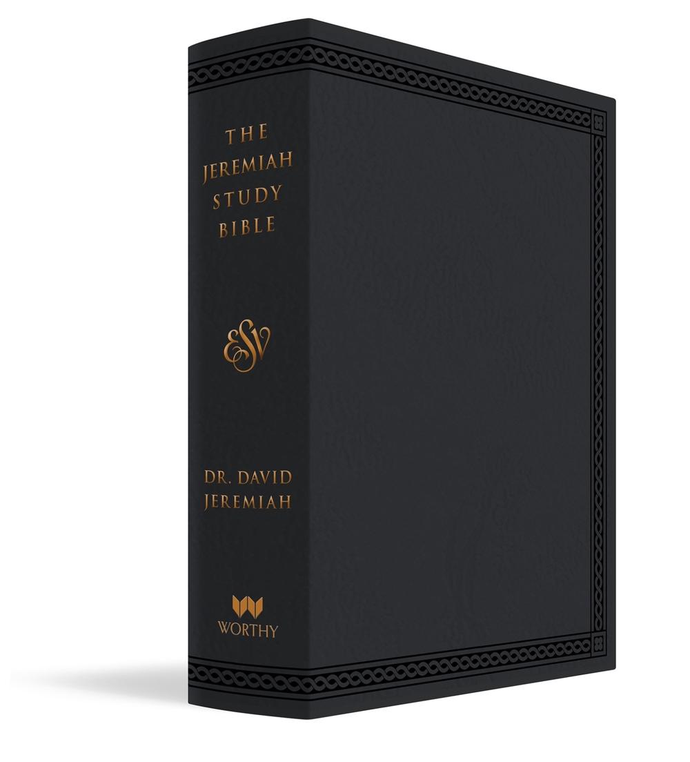 The Jeremiah Study Bible, ESV, Black LeatherLuxe, 9781546014263