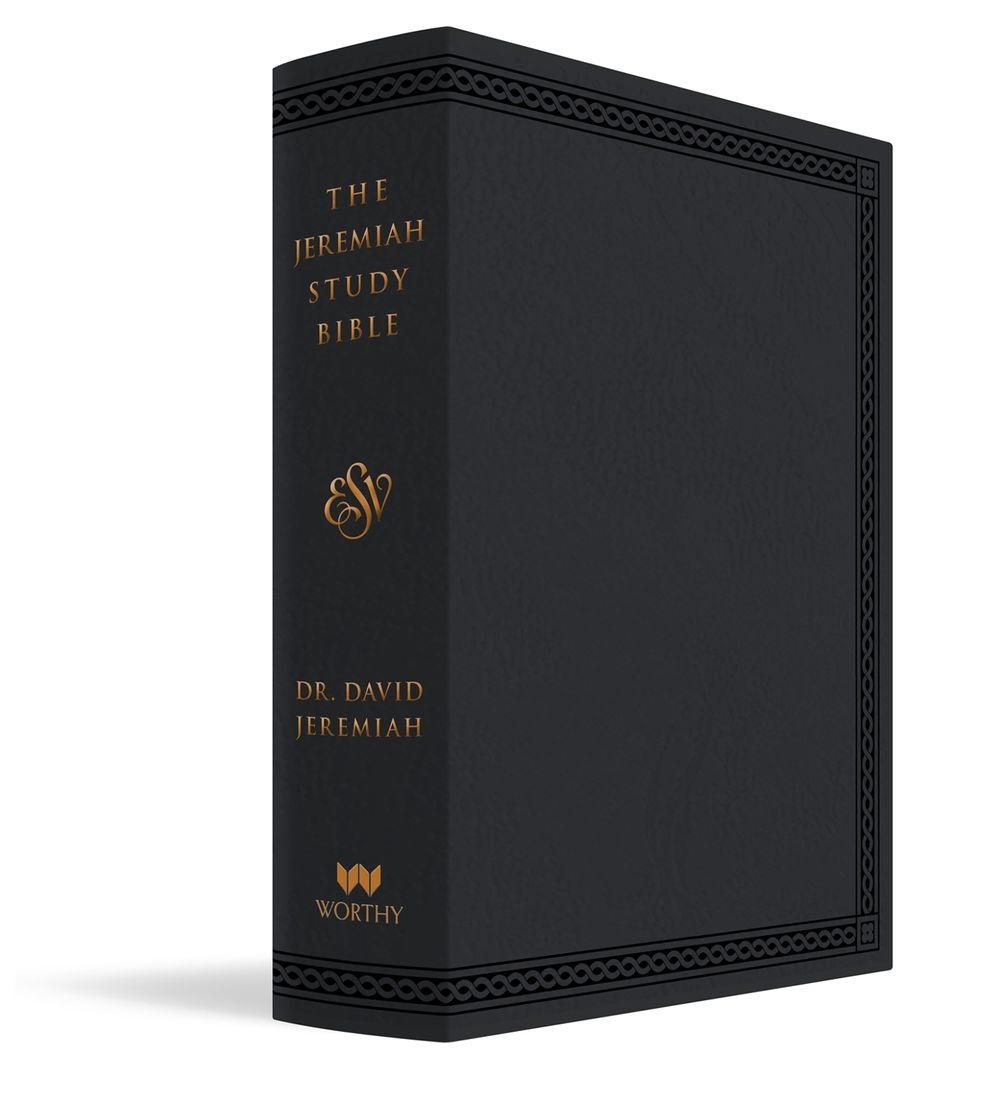 The Jeremiah Study Bible, ESV, Black LeatherLuxe (Indexed) by Dr. David Jeremiah - ISBN: 9781546015208