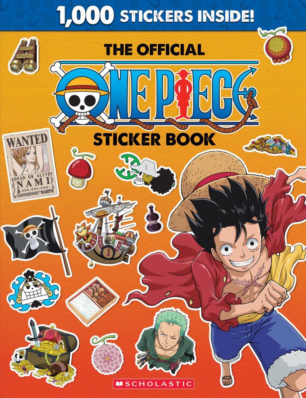 The Official One Piece Sticker Book (1000 Stickers), 9781546138921