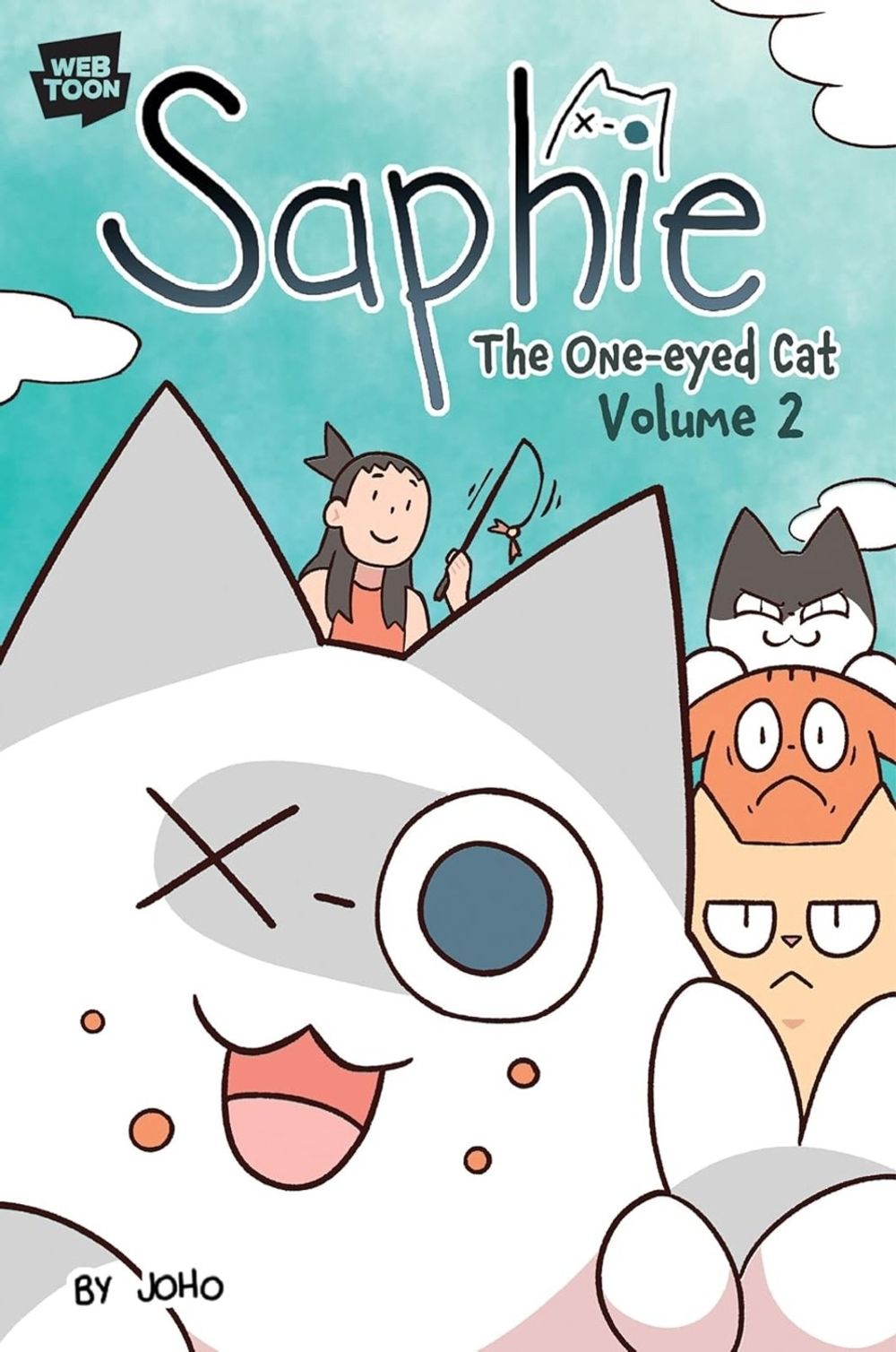 Saphie the One-Eyed Cat Volume 2 by Joho - ISBN: 9781546164005