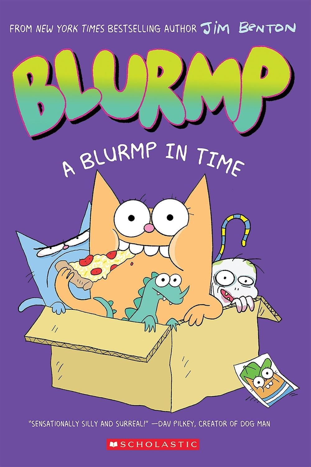 Blurmp in Time (Catwad's Friend Blurmp #1) by Jim Benton - ISBN: 9781546186557