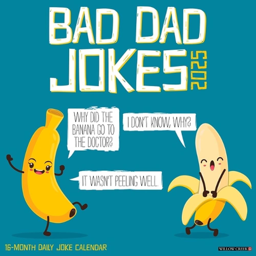 Bad Dad Jokes 2026 Wall Calendar, 9781549250033