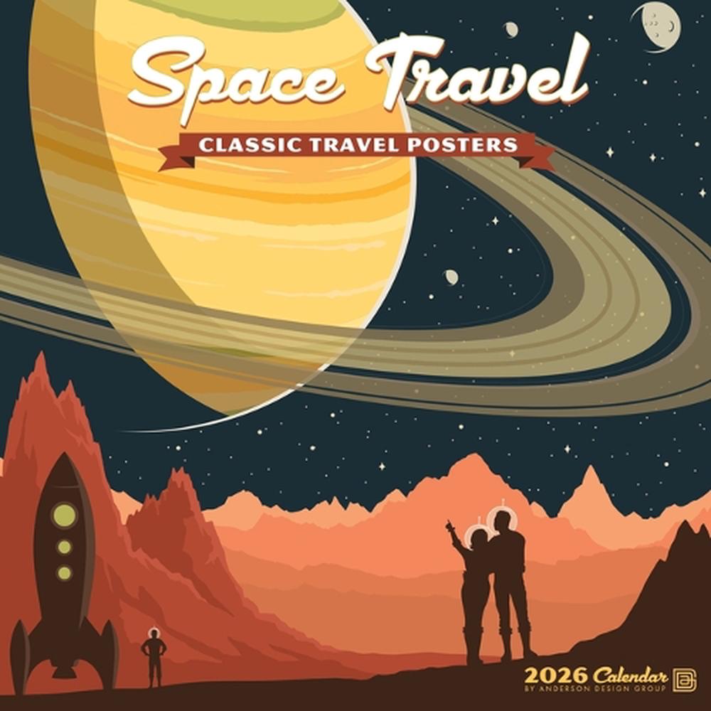Space Travel (Adg) 2026 12 X 12 Wall Calendar, 9781549252877