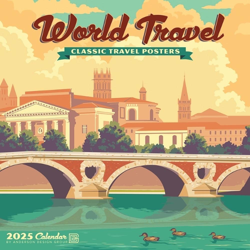 World Travel (Adg) 2026 12 X 12 Wall Calendar, 9781549253331
