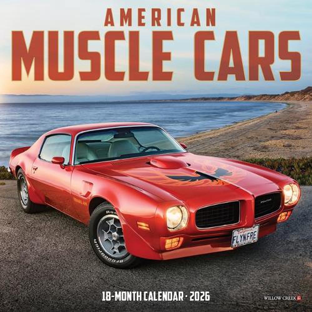 American Muscle Cars 2026 Mini Wall Calendar by Willow Creek Press - ISBN: 9781549253423