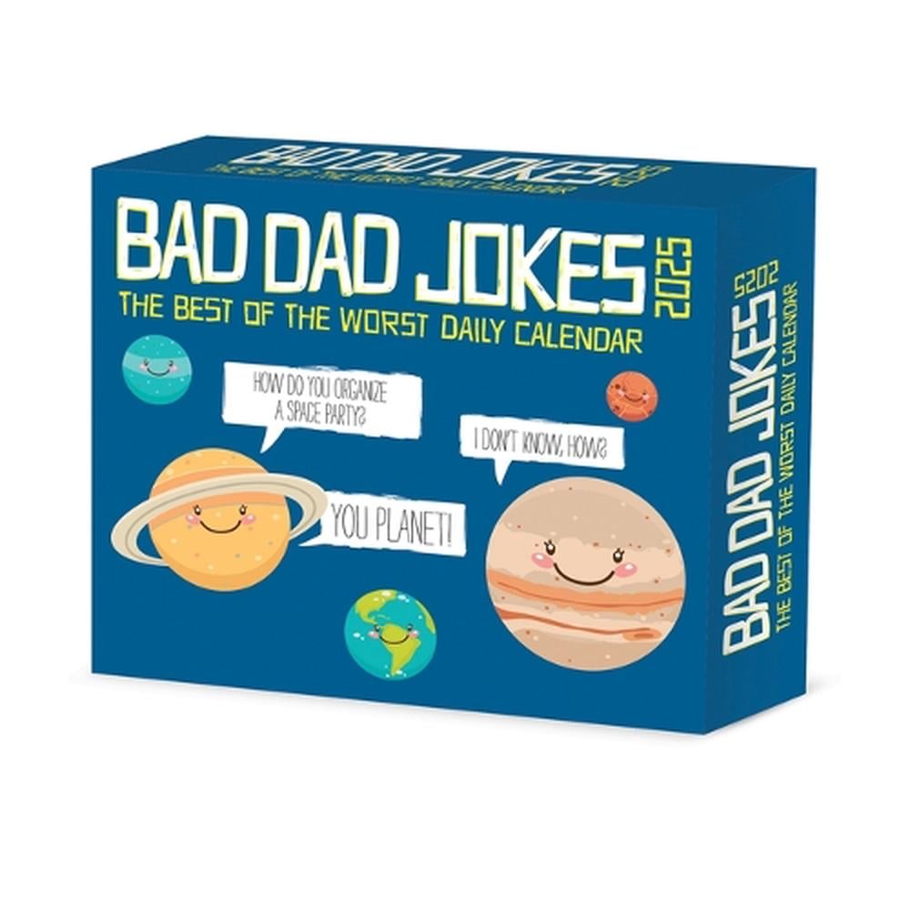Bad Dad Jokes 2026 Box Calendar, 9781549253942