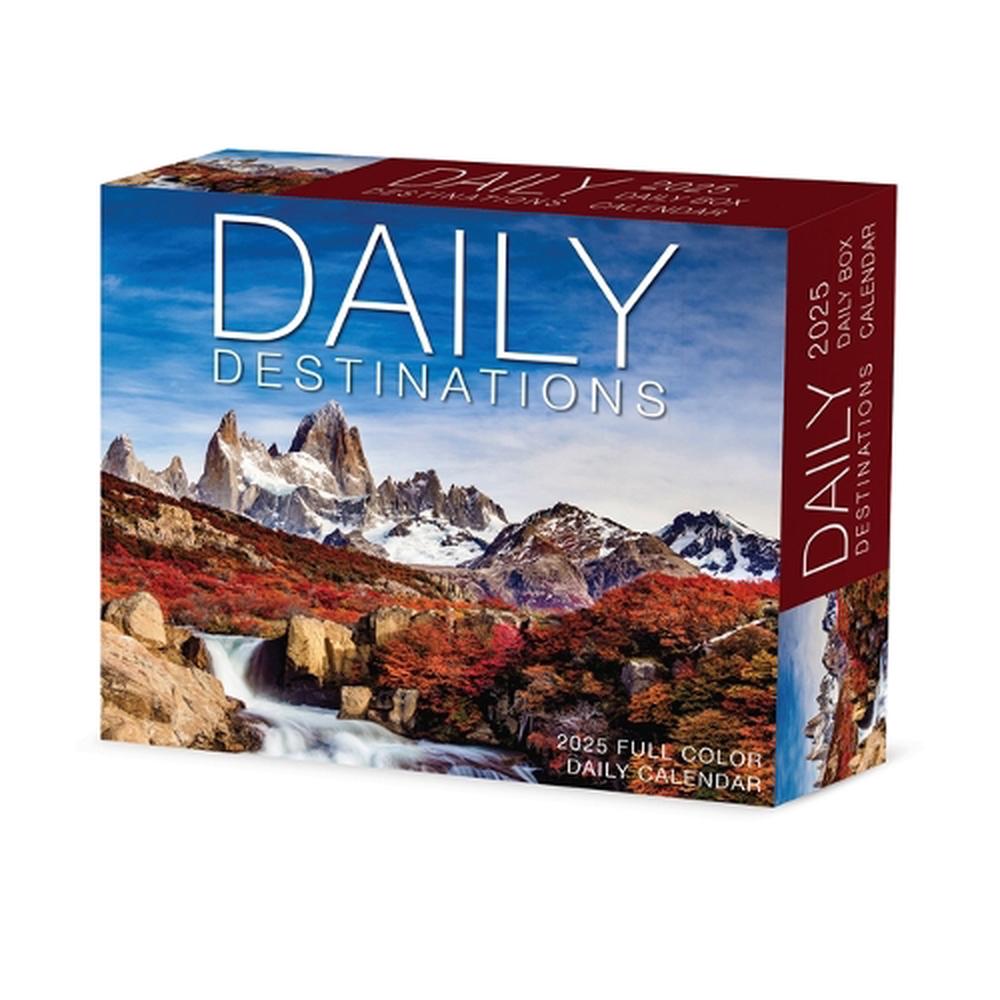 Daily Destinations 2026 5.4 X 6.2 Box Calendar, 9781549254116