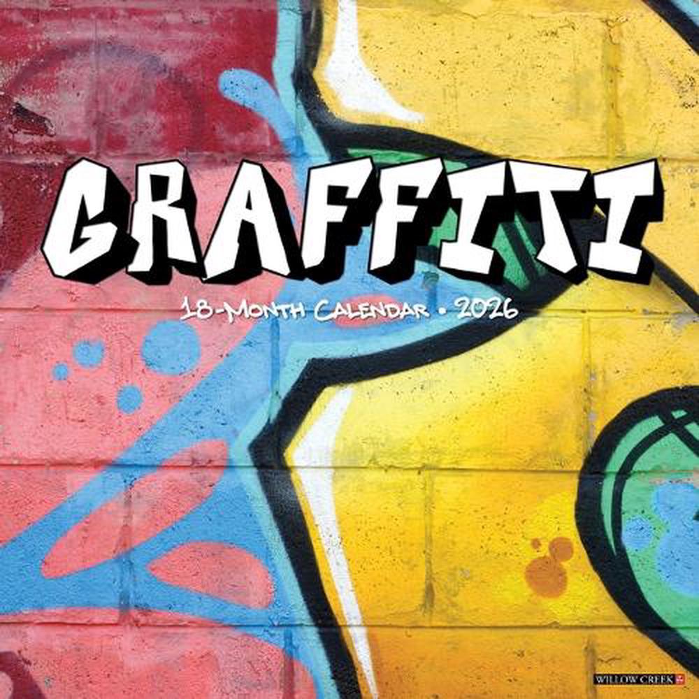 Graffiti 12 X 12 Wall Calendar, 9781549255823