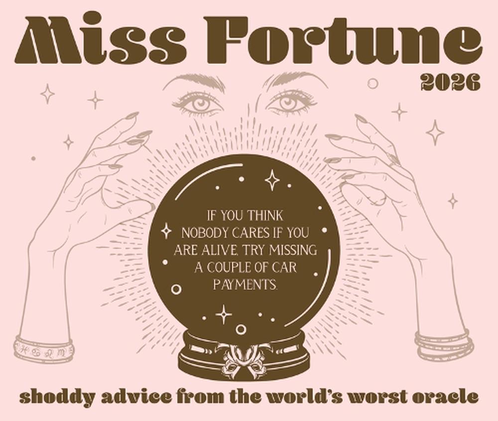 Miss Fortune: Slightly Psychic, Mostly Clueless 2026 Box Calendar, 9781549257018