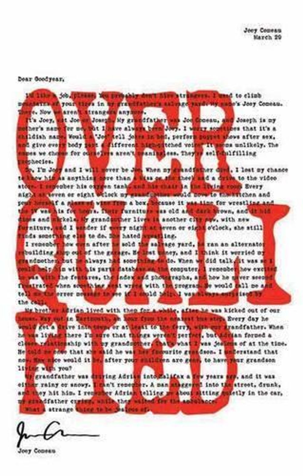Overqualified by Joey Comeau - ISBN: 9781550228588