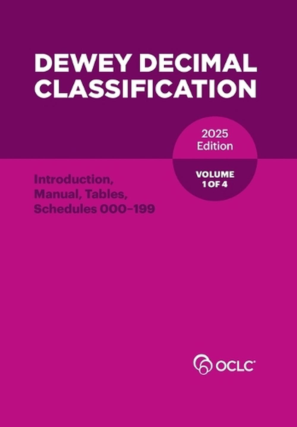 Dewey Decimal Classification 2025 V1, 9781556533167
